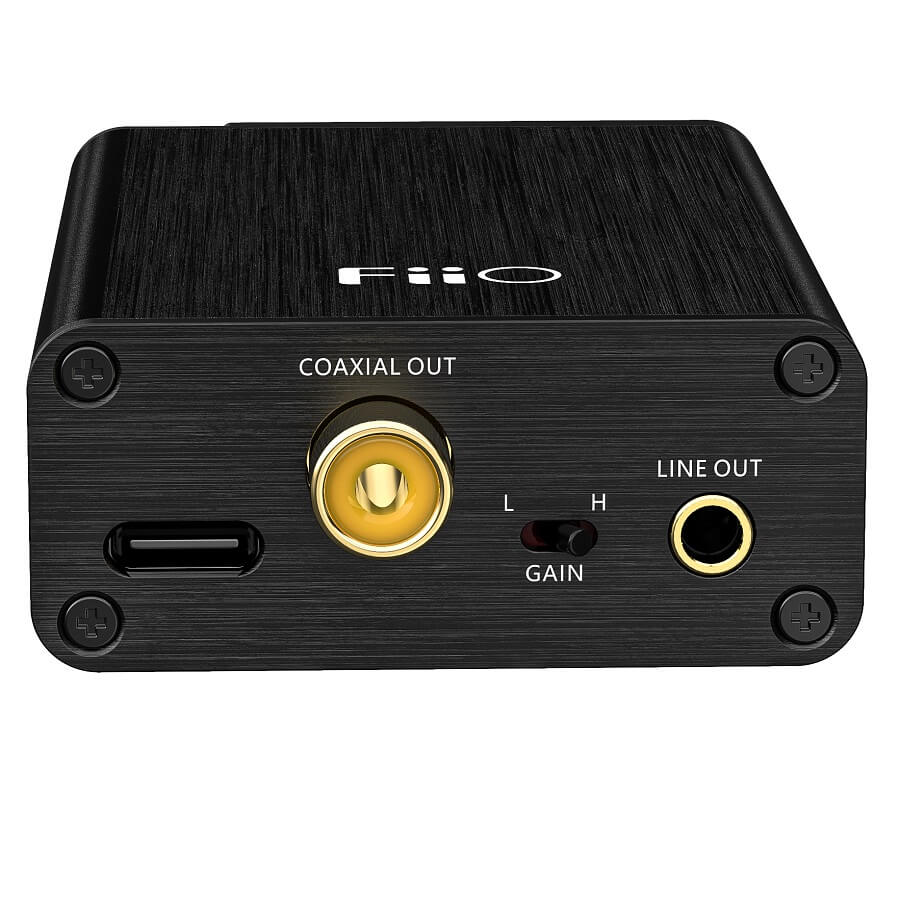 DAC/AMP FiiO E10K Type-C / Chuẩn Hi-Res, Type-C, Line-Out, COAX