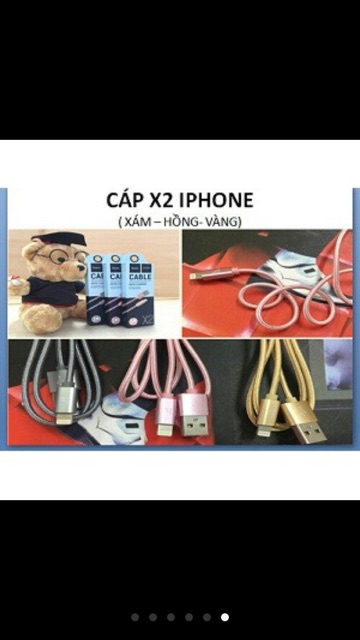 Cáp sạc Lightning Hoco X2 cho iPhone & iPad