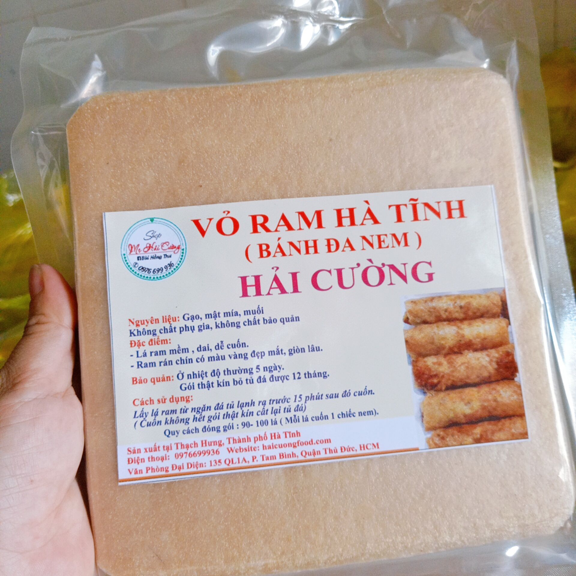 Bánh ram Hà Tĩnh (loai Đặc biệt)
