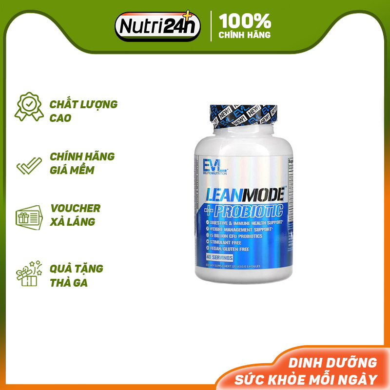 TPBS Hỗ Trợ Giảm Mỡ Evlution Lean Mode ( 150 viên )