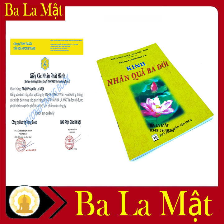 Kinh Nhân Quả Ba Đời ( BA LA MẬT SHOP )