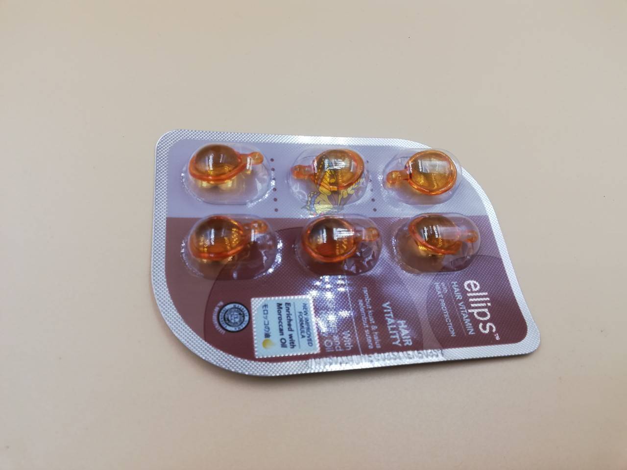 Vitamin Dưỡng Tóc Ellips (Vỉ 6 viên)