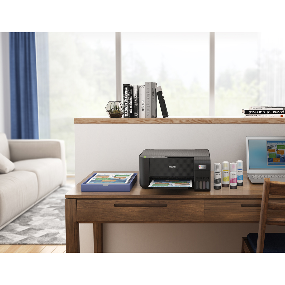 Máy in phun màu đa năng Epson Ecotank L3210