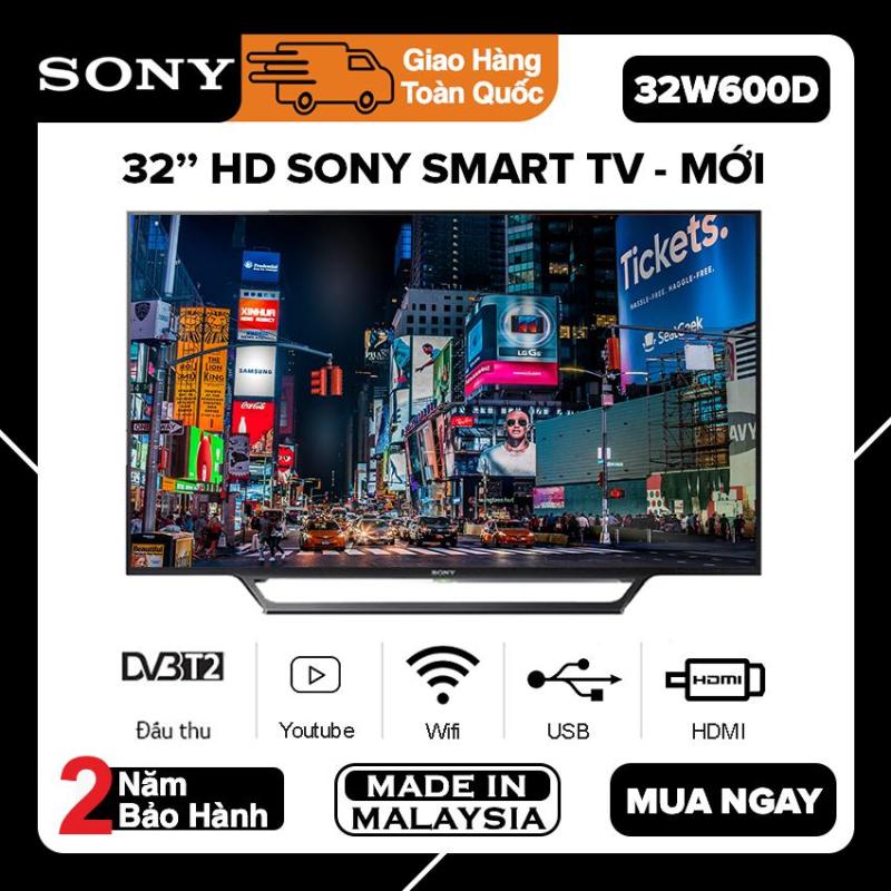 Bảng giá Smart Tivi Sony 32 inch HD - Model KDL-32W600D Chiếu màn hình điện thoại, Youtube, Netflix - Bảo Hành 2 Năm