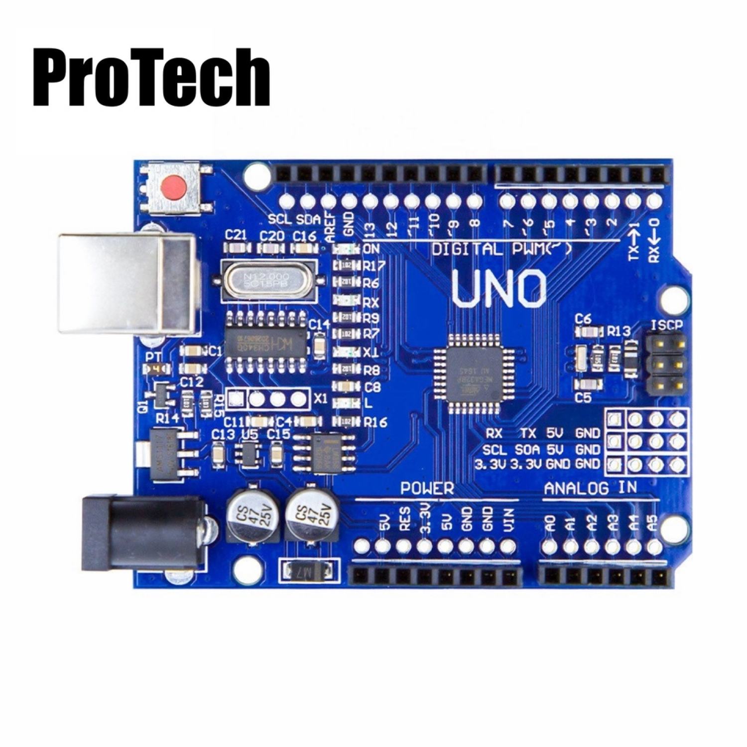 Arduino UNO R3 SMD kèm cáp nạp