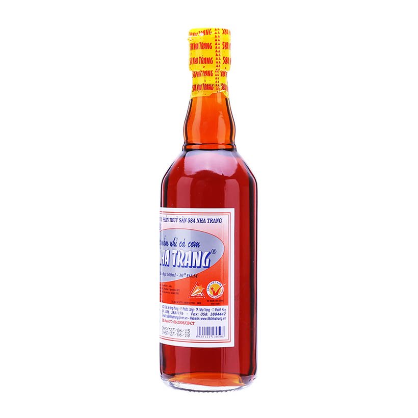 Nước chấm cá cơm 3C chai 500ml 18 độ đạm