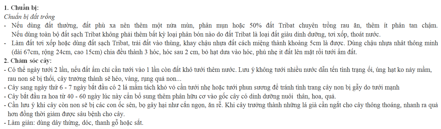 [HCM]Hạt Giống Dưa Hấu Nụ (Dưa Hồng Dưa Canh) - Gói 2gr