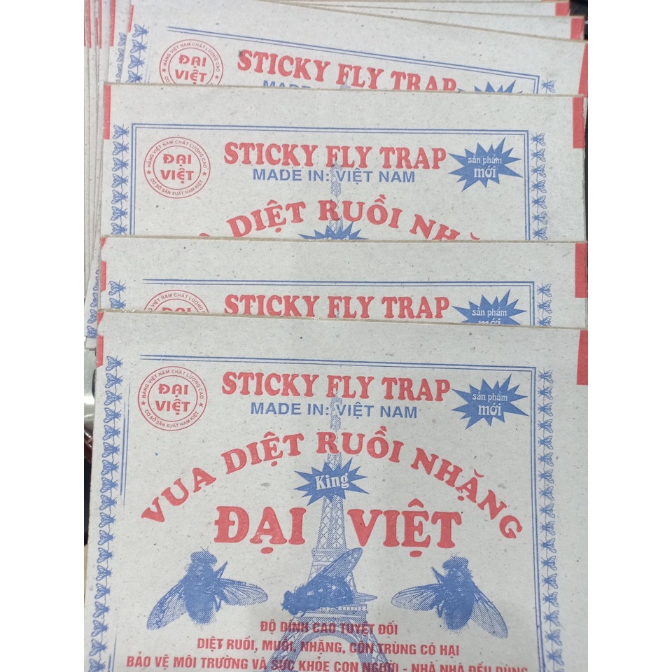 Set 10 Tấm Keo Dính Ruồi