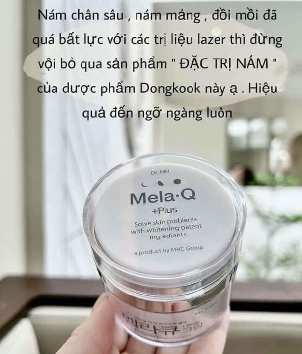 Kem Mờ Nám Dr.MH Mela Q Plus Hàn Quốc 50ml Chính Hãng