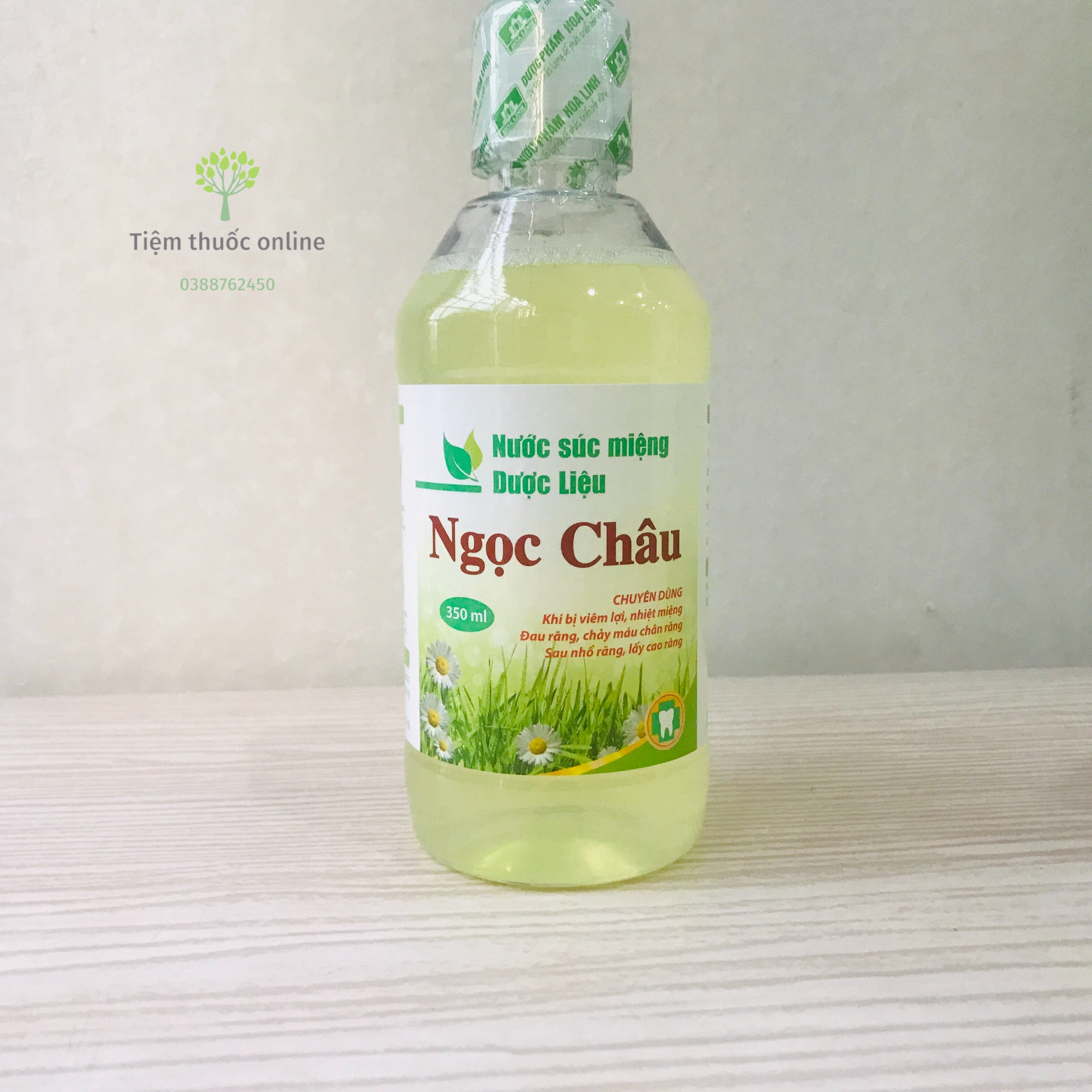 Nước súc miệng dược liệu Ngọc Châu 350ml