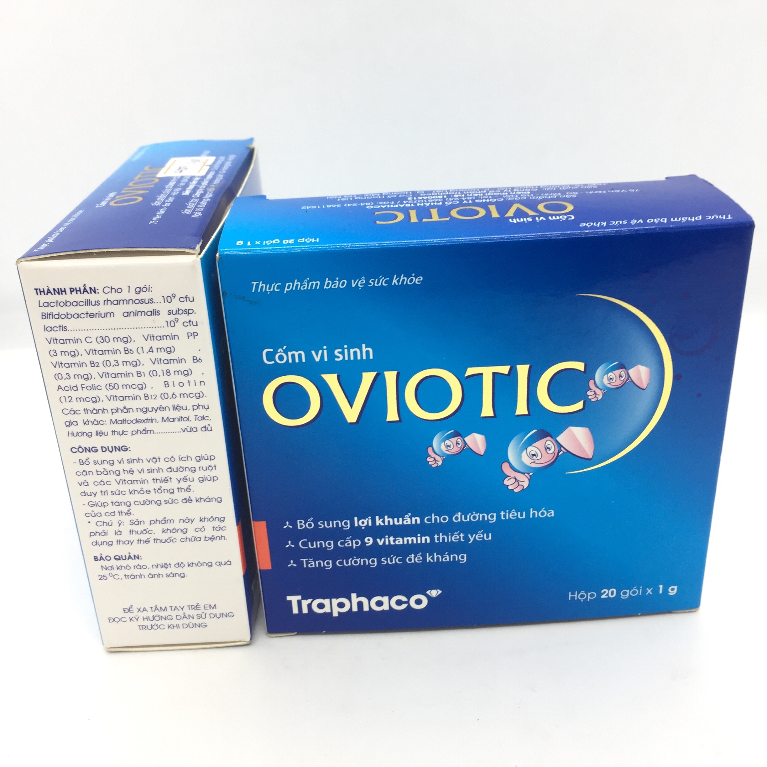 Cốm vi sinh OVIOTIC hộp 20 gói