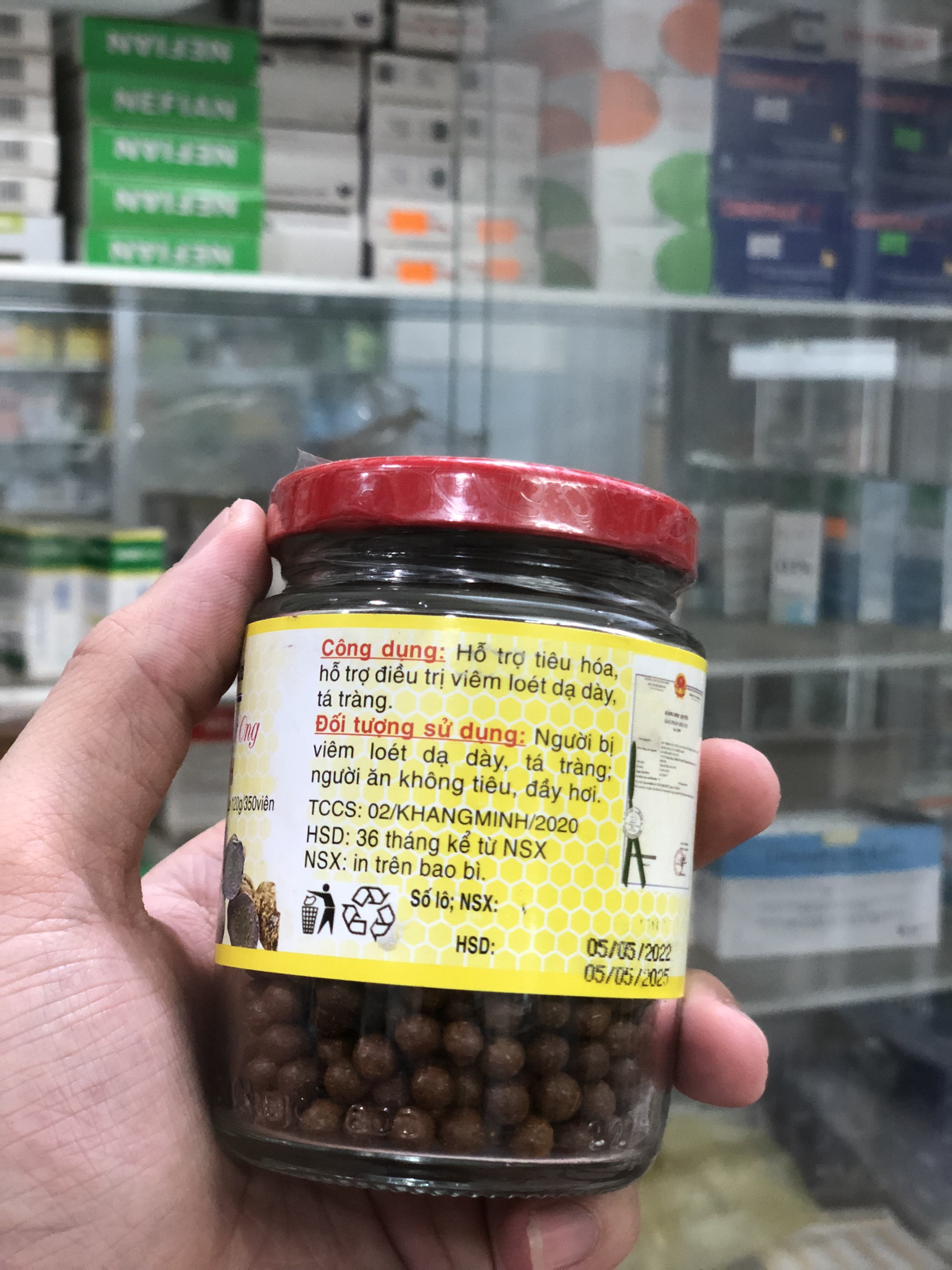 Viên nghệ Mật ong