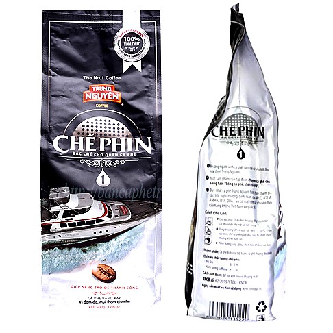 CAFE TRUNG NGUYÊN CHẾ PHIN 1 500G