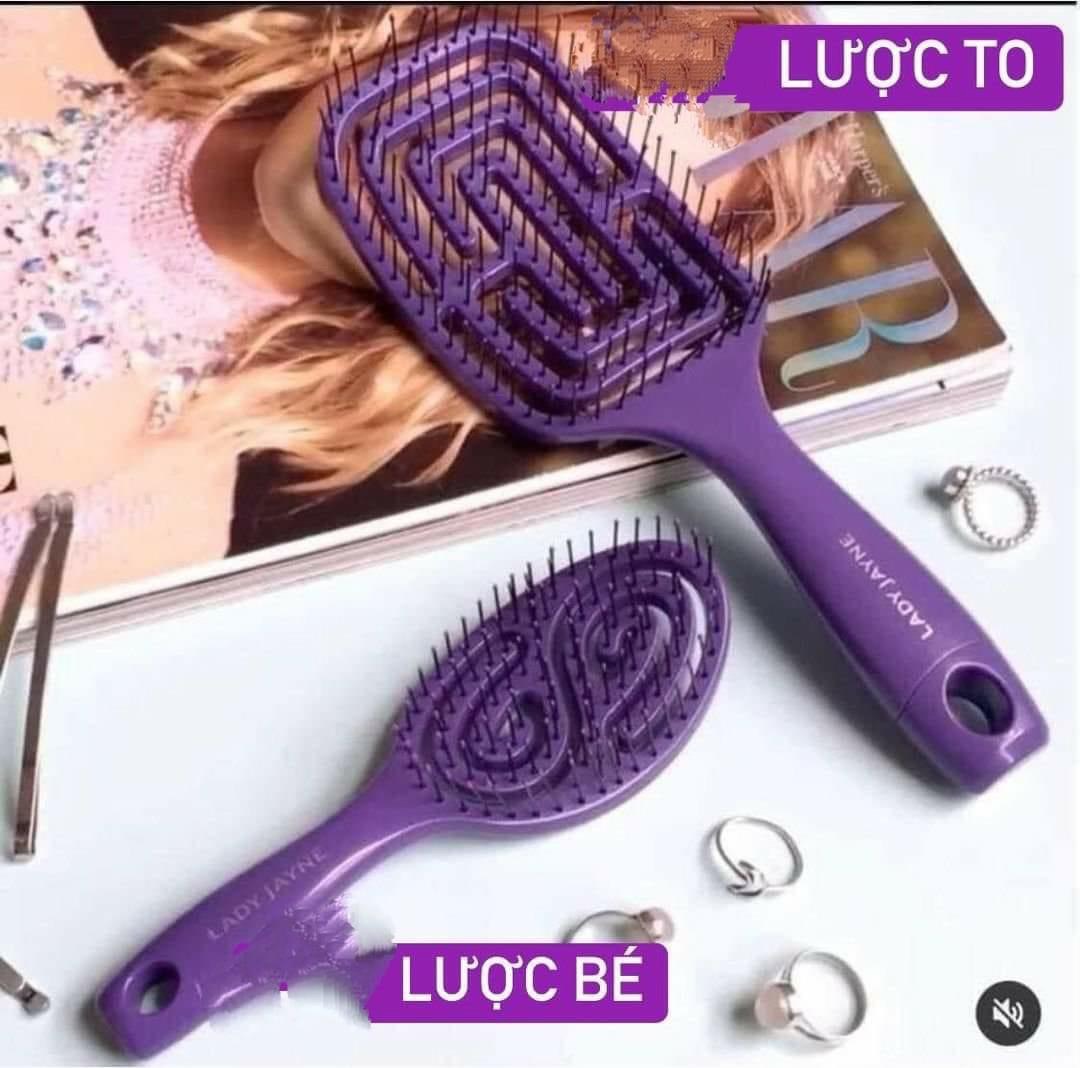 [GIẢM 5% ĐƠN 129K]Lược gỡ rối Lady Jayne Flexi Glide Detangling Úc
