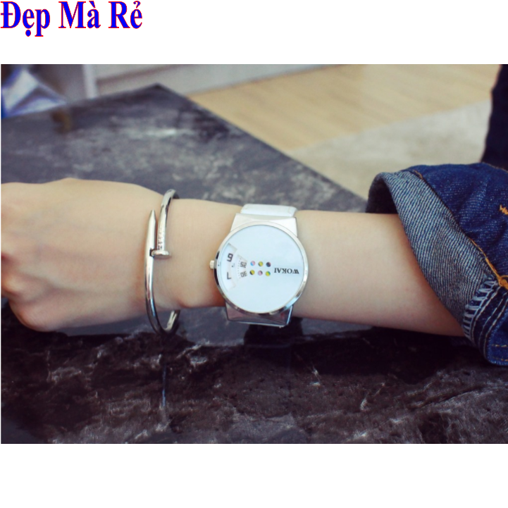 (Extra gift 1 tablets battery worth 20K) clock number face needle Ẩn personality
