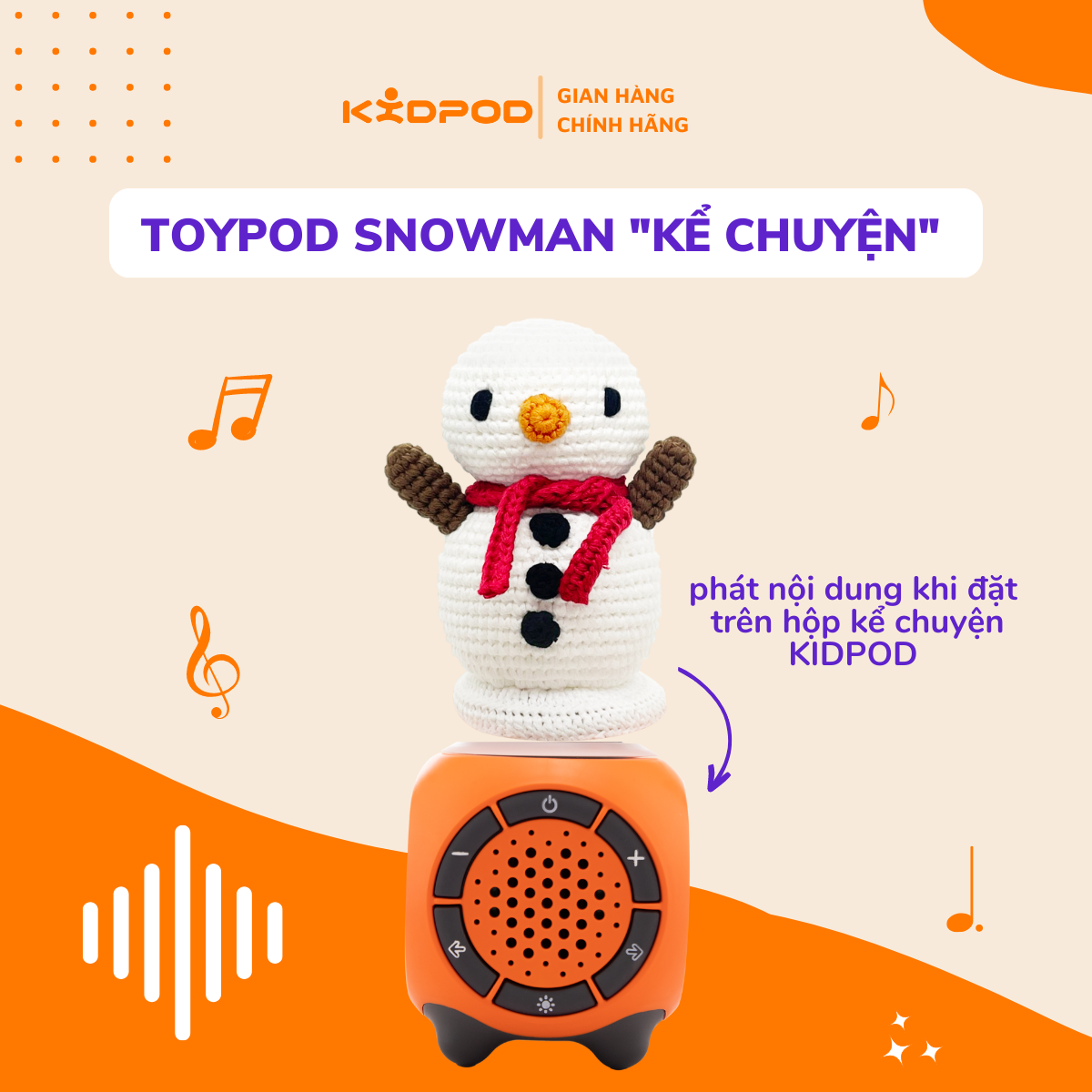KIDPOD - NHÂN VẬT ĐỊNH DANH - SNOWMAN