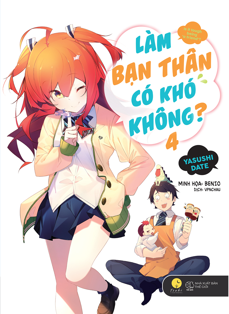 Fahasa - làm bạn thân có khó không - tập 4 - tặng kèm bookmark