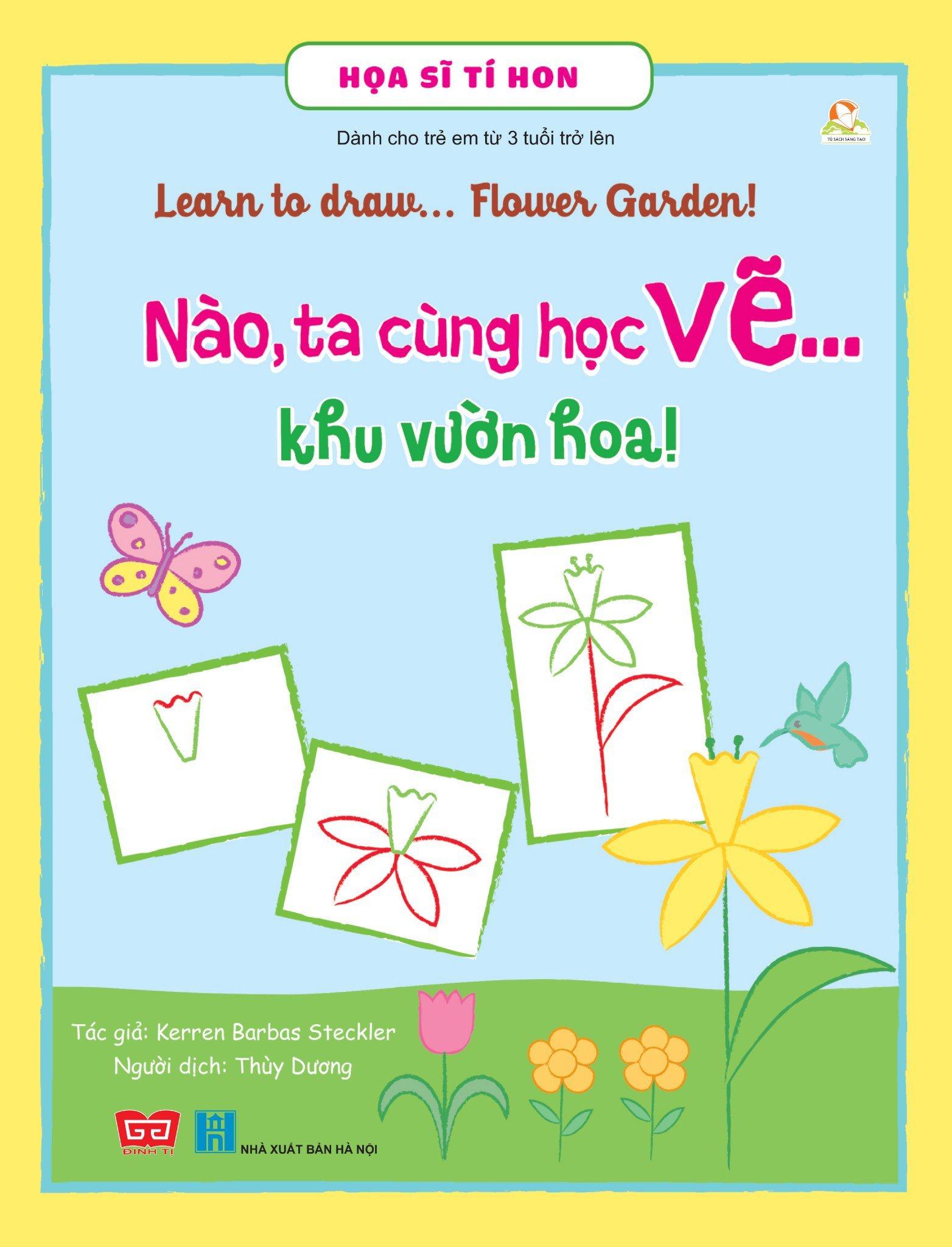 SÁCH - Combo Họa sĩ tí hon - Learn to draw...(6 cuốn)