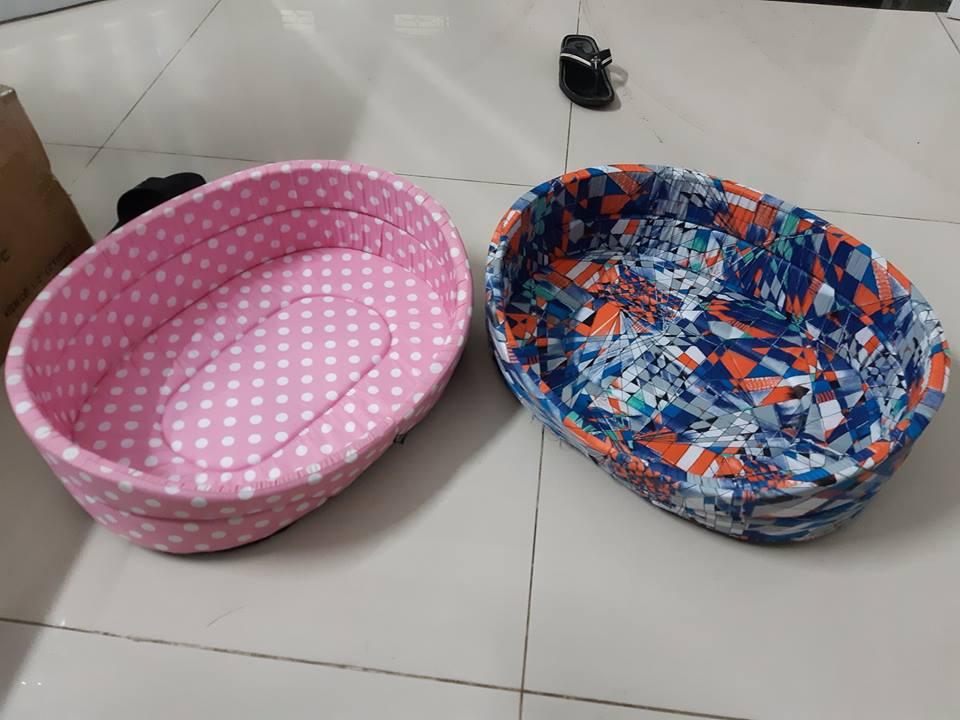 Nệm cho chó mèo hình Oval T2 (35cmx35cm) (<3kg)