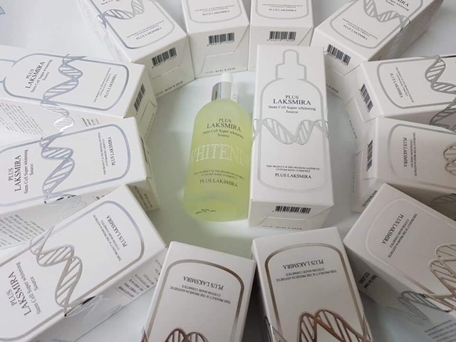 Tinh Chất Tế Bào Gốc Siêu Trắng Da Plus Laksmira 100ml