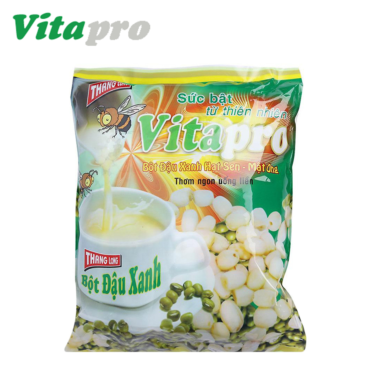 Bột đậu xanh hạt sen mật ong vitapro