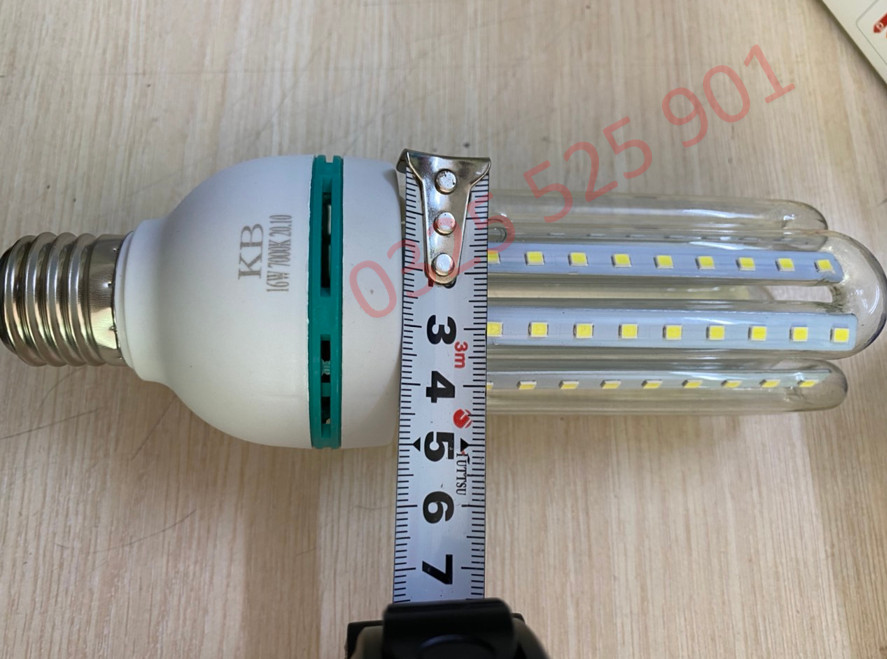 BÓNG ĐÈN LED  5W, 7W, 9W, 12W, 16W, 24W, 36W CHỮ U - NGUỒN 220V SIÊU SÁNG TIẾT KIỆM ĐIỆN