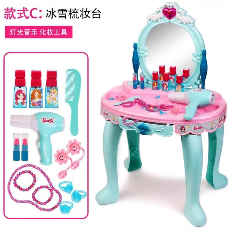 Đồ chơi bàn và dụng cụ trang điểm cho bé
