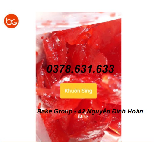 Mứt gừng đỏ - 200gr