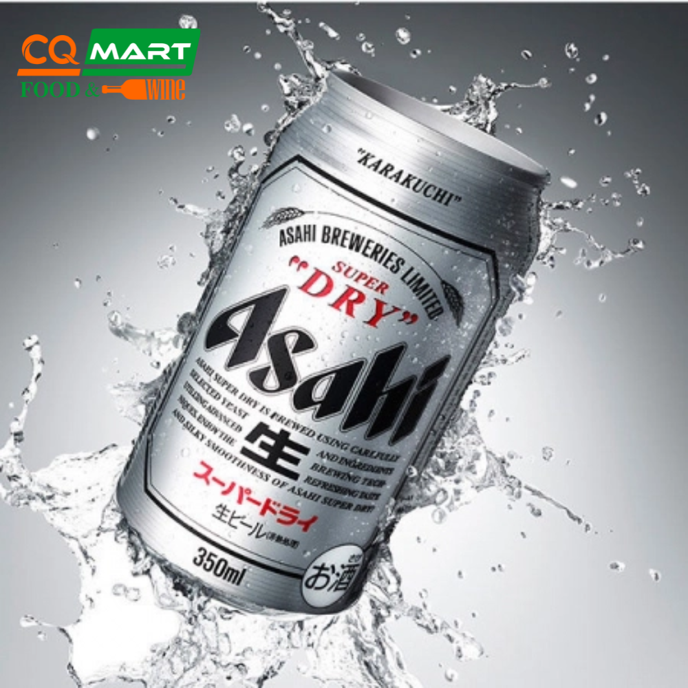 Bia Nhật Asahi Super Dry Lon 330ml