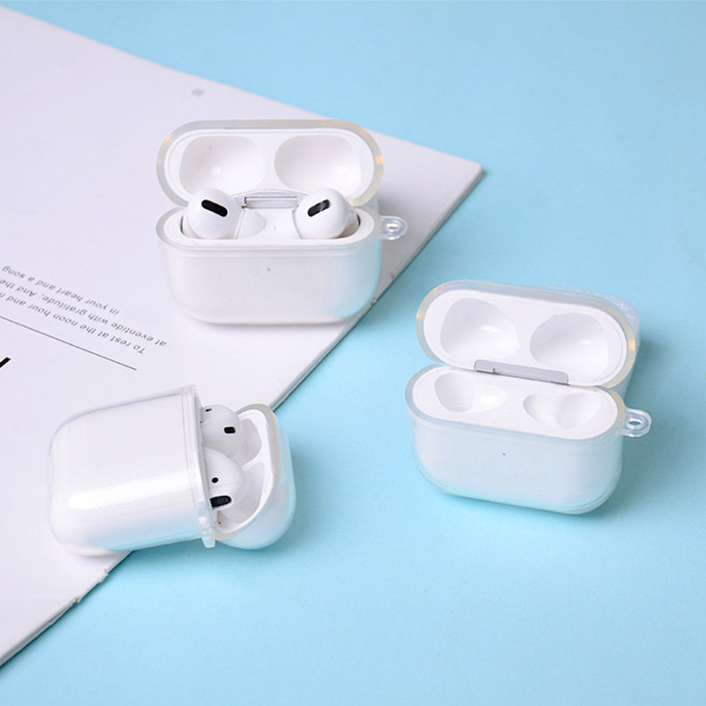 Sport clear Silicon AirPods case cover Bluetooth wireless earbuds protective gifts-Orio