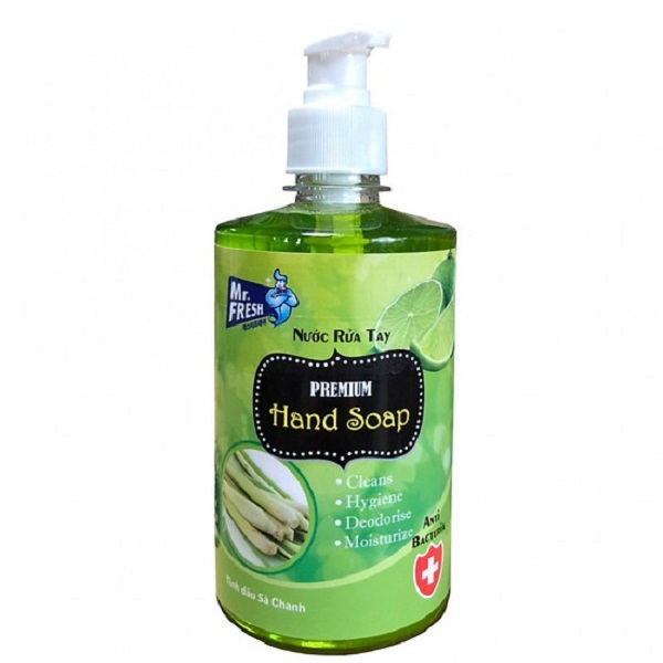 [HCM]Nước rửa tay Mr.Fresh 500ml Chanh Xả