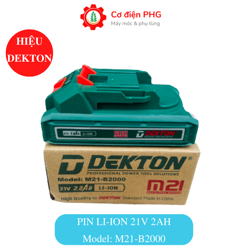 Pin dekton hệ chân pin m21 2ah/4ah/4ahplus. dùng phù hợp tất cả các cả máy dùng chân m21. pin bh 6t
