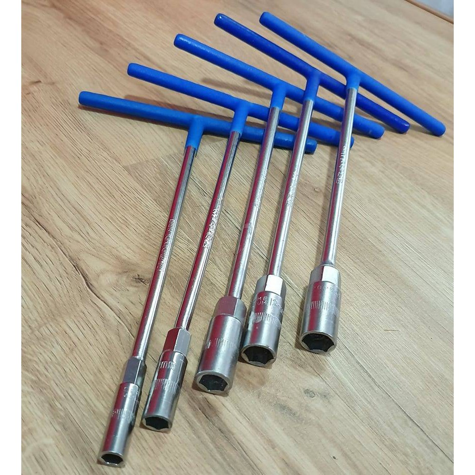 Combo 5 khóa chữ T từ 8-14mm