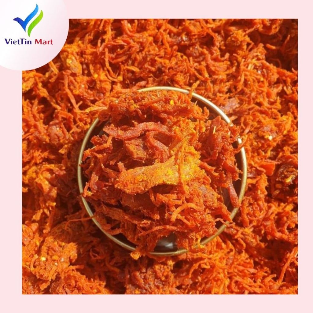 1kg Thịt bò khô sợi thơm ngon (khô gà giả bò) - Viettin Mart,