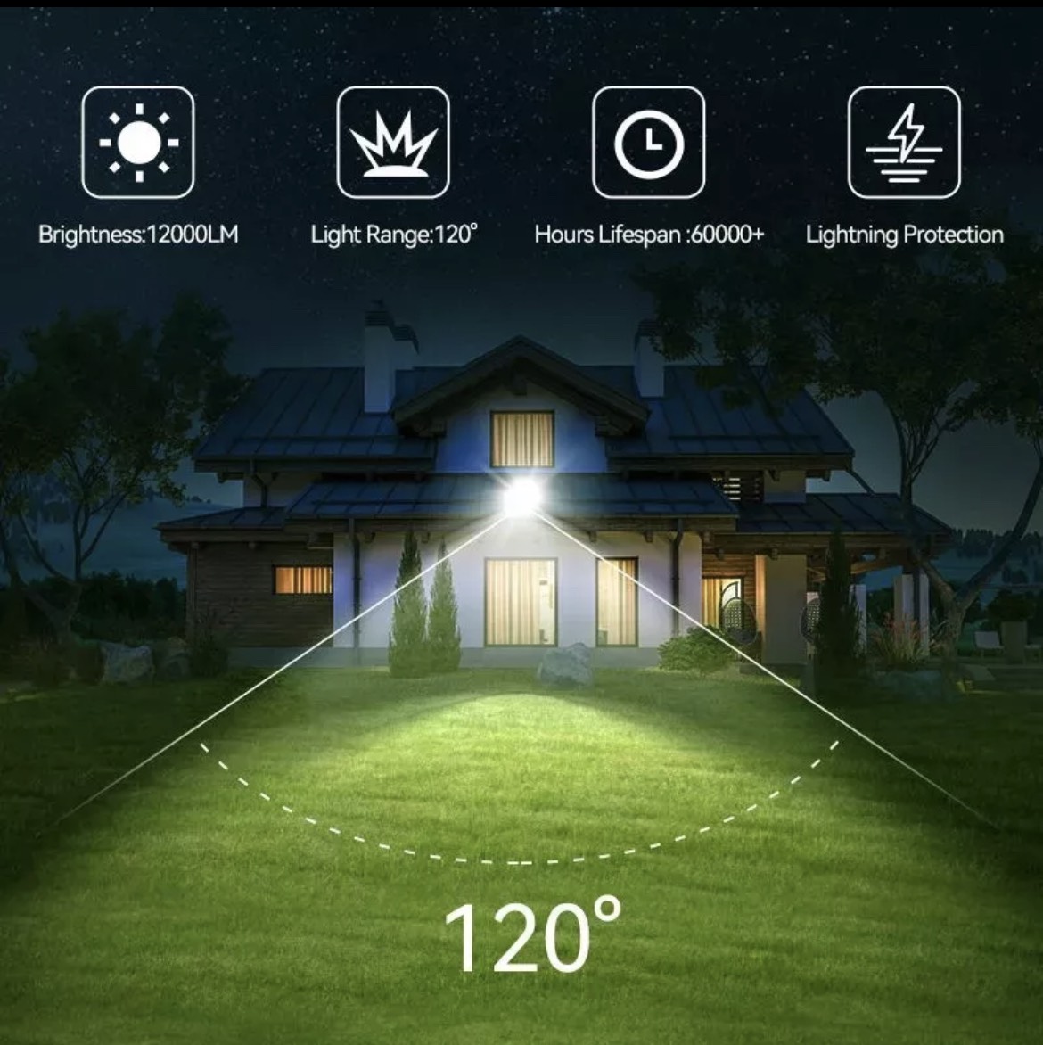 Đèn pha led 50w 220v
