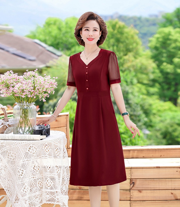 Đầm Suông Lụa Thiết Kế Sang Trọng-Lz.01517