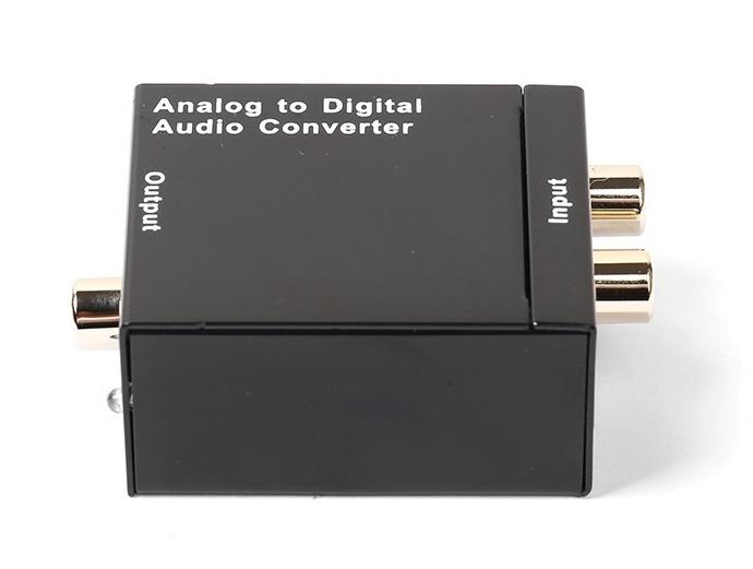 Bộ chuyển đổi âm thanh av rca r l audio sang optical coaxial - av ra quang