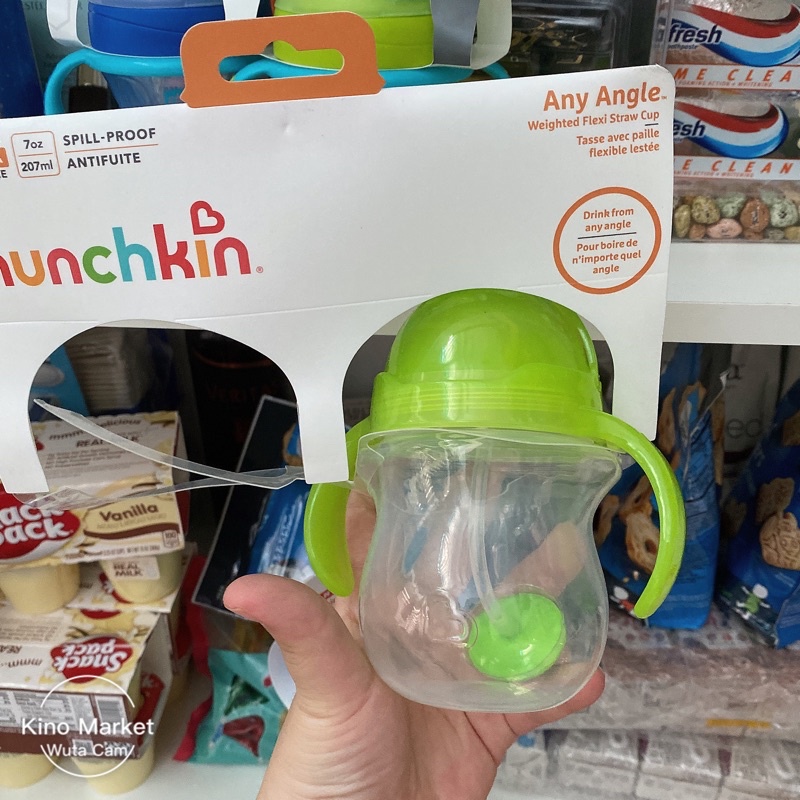Bình uống nước mọi tư thế 360 độ Munchkin 207ml