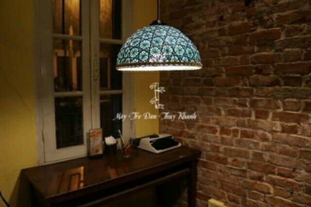 Đèn mây tre lồng bàn D30cm