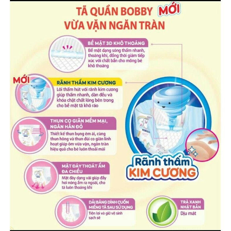 Tã quần Bobby M124
