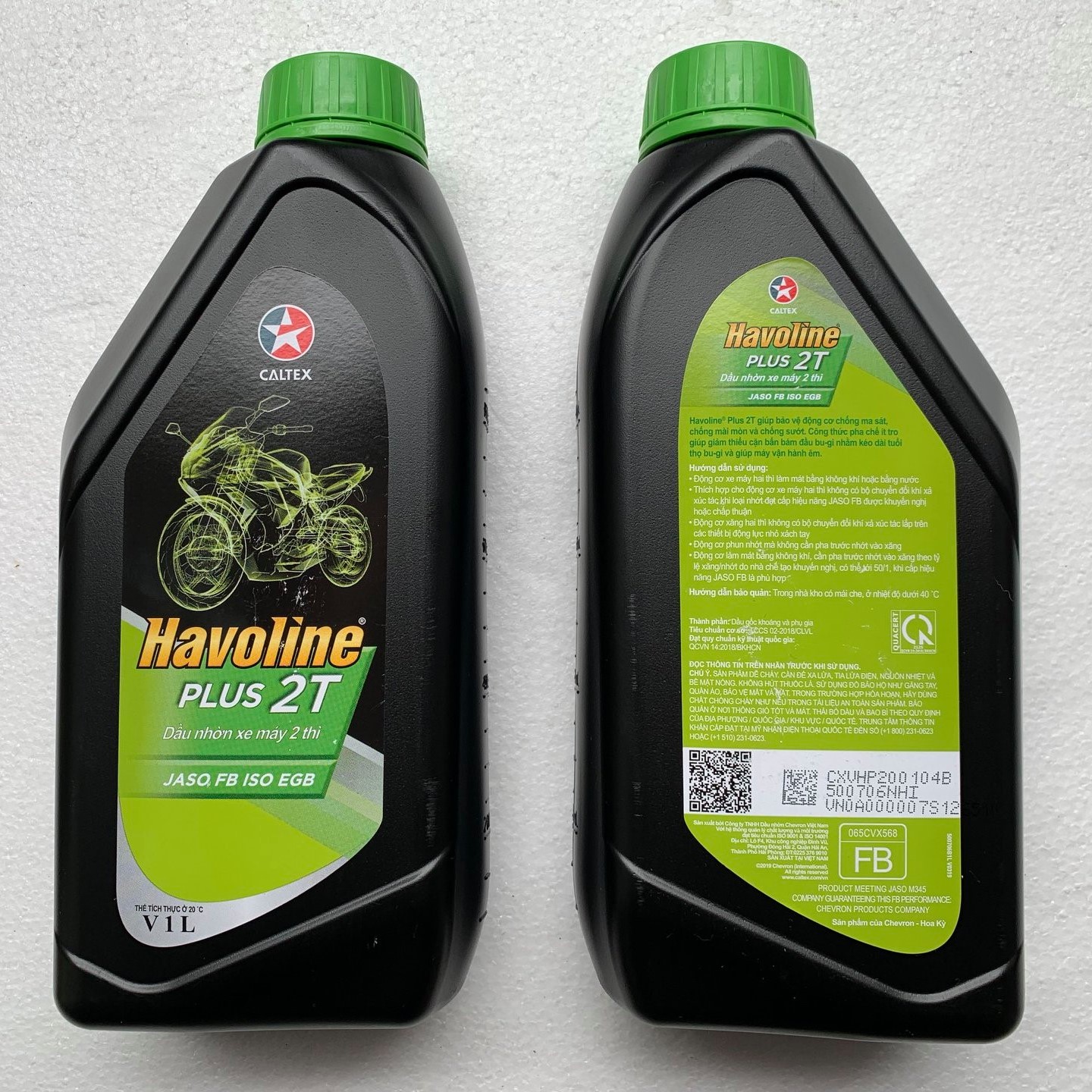 [ CHÍNH HÃNG ] Nhớt 2 thì cao cấp Caltex Havoline Plus 2T & Super 2T [ 1L ]