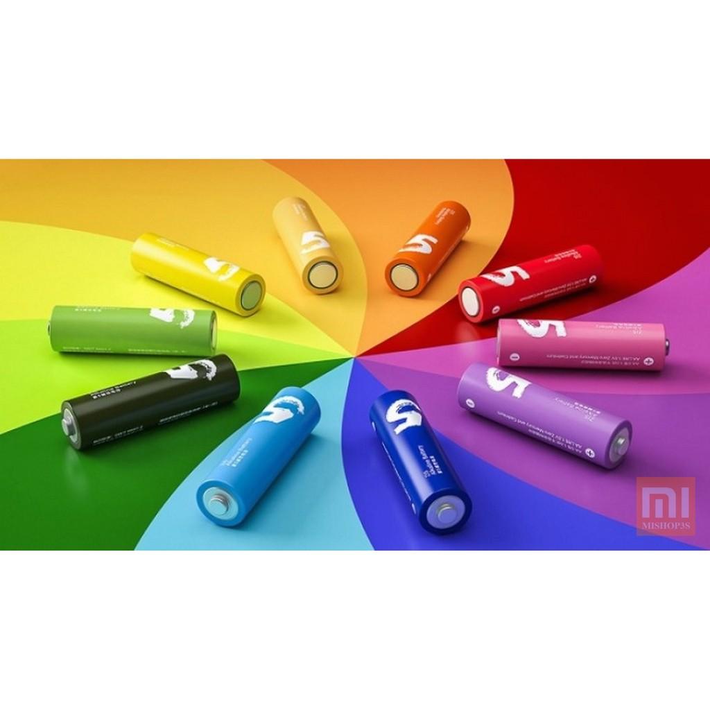 Pin tiểu số 5 rainbow AA chống chảy axit