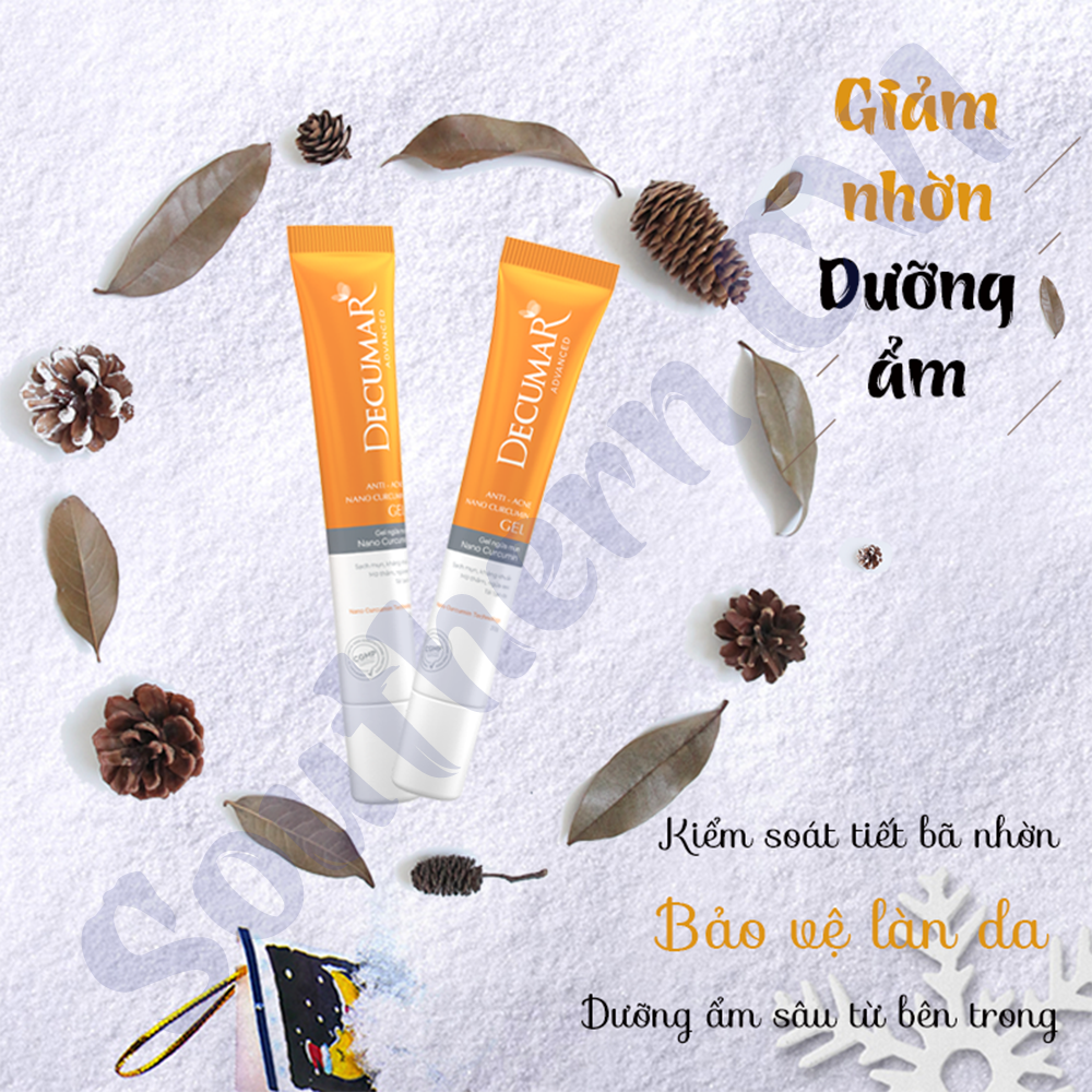 Gel Ngừa Mụn Decumar Advanced 20G