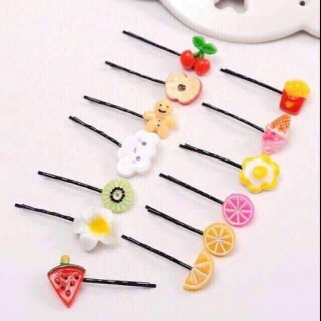Giá bán SET 3 KẸP TĂM TRÁI CÂY ĐỦ MÀU