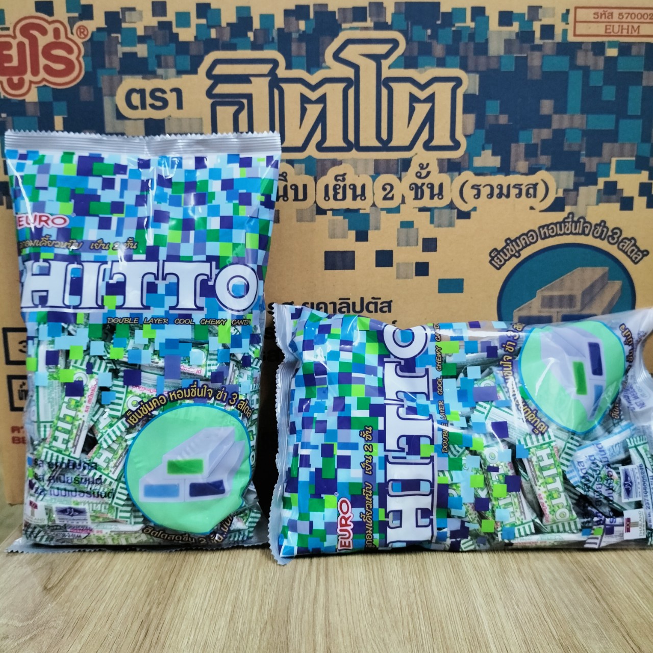 Kẹo Mềm Bạc Hà HITTO Thái Lan
