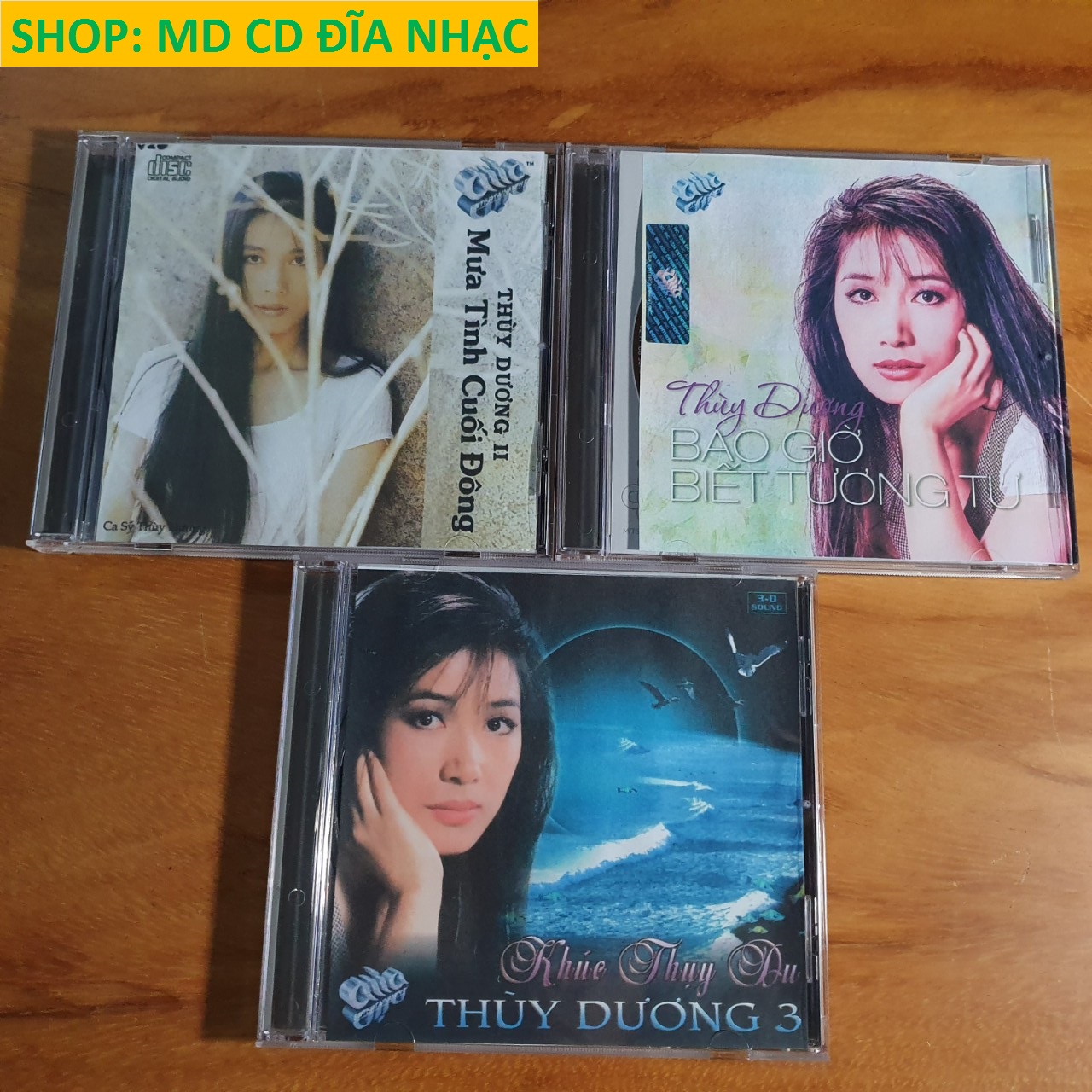 [MDCD] Bộ 3 Đĩa CD Thùy Dương Nhạc Tuyển