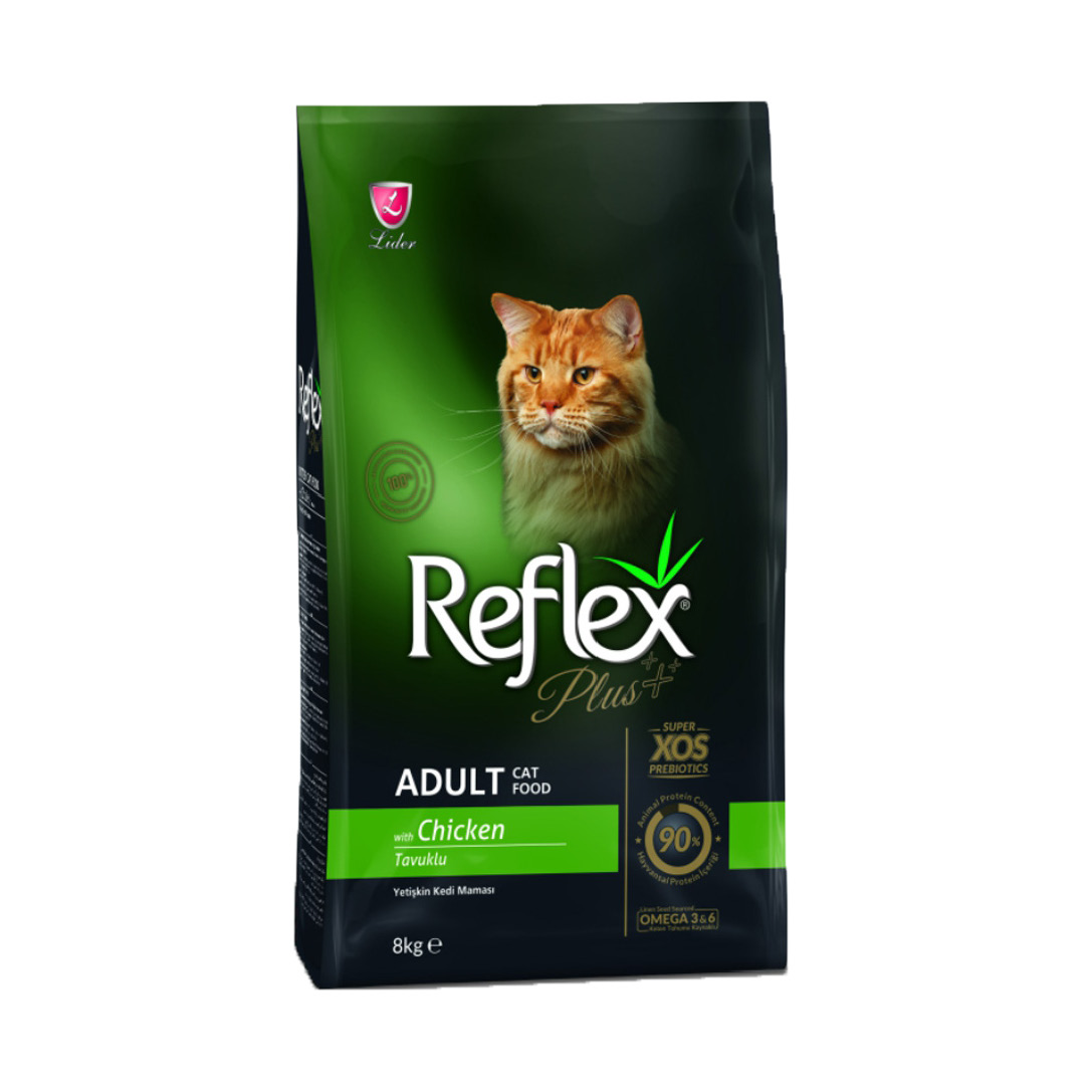 Hạt Reflex Plus cho mèo bao 8kg