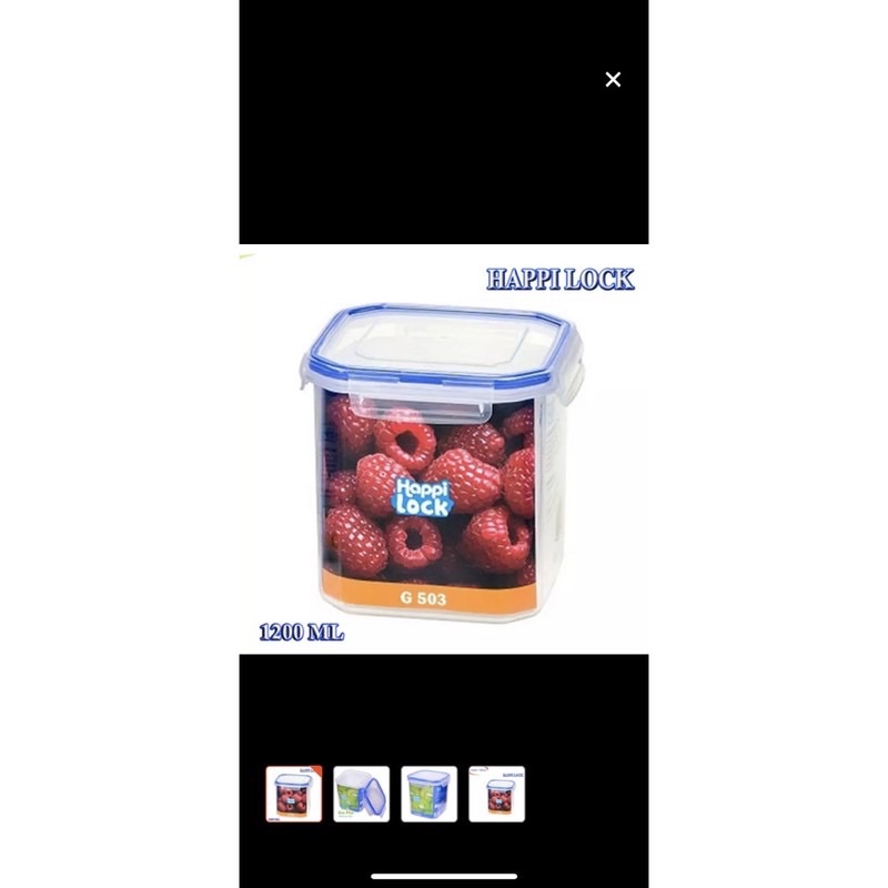[HCM]Hộp nhựa Happi Lock 1200ml