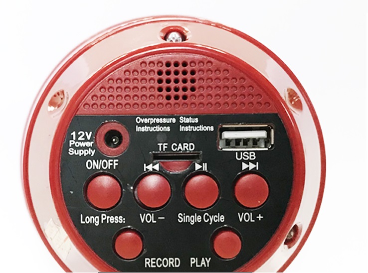 [HCM]Loa phóng thanh Sunrise SH19-MP3 có thu tiếng