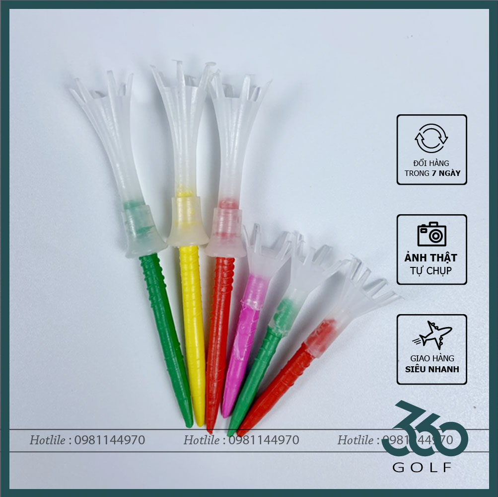[GIẢM 50K PHÍ SHIP + HOÀN TIỀN 50K] Tee đánh Golf tomahawk - Daiya Thương hiệu : DAIYA GOLF ( Nhật Bản )